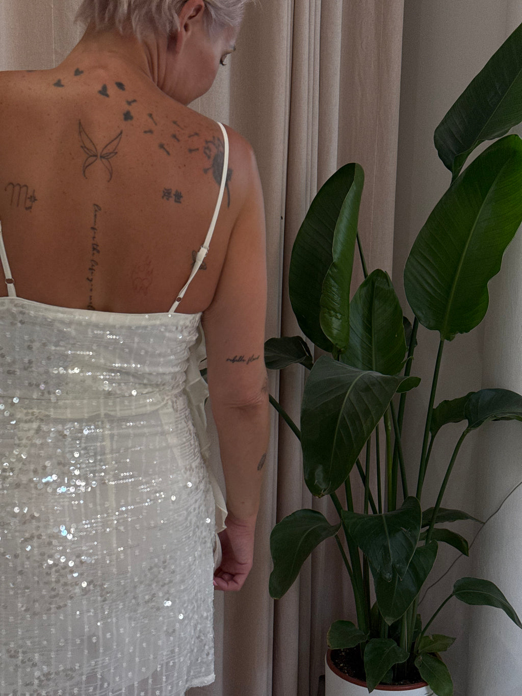 Robe paillettes
