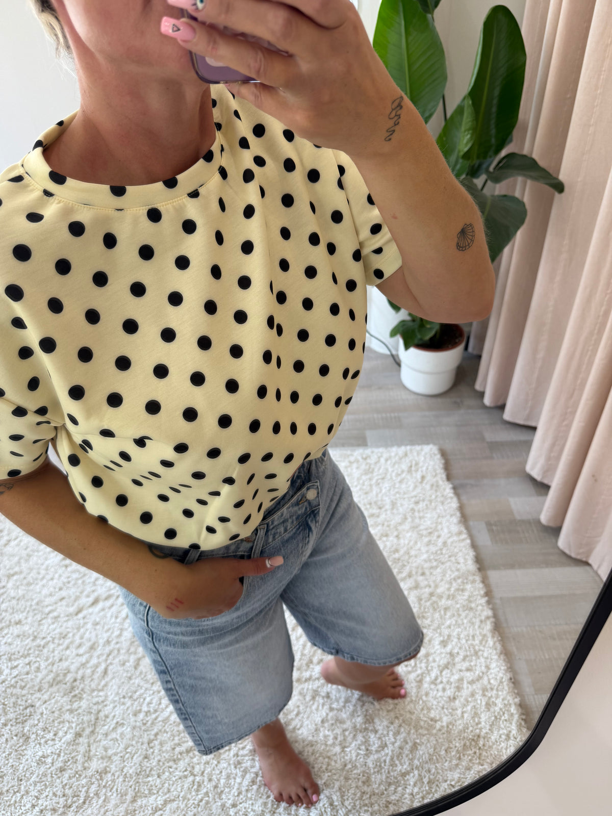 TEE shirt polka Dot