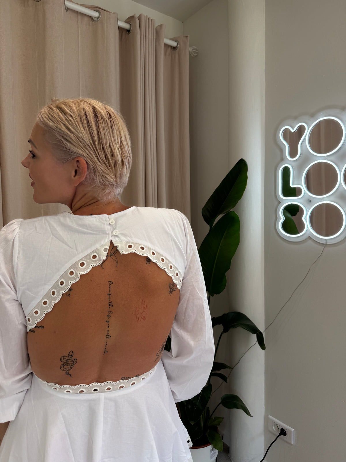 Robe blanche